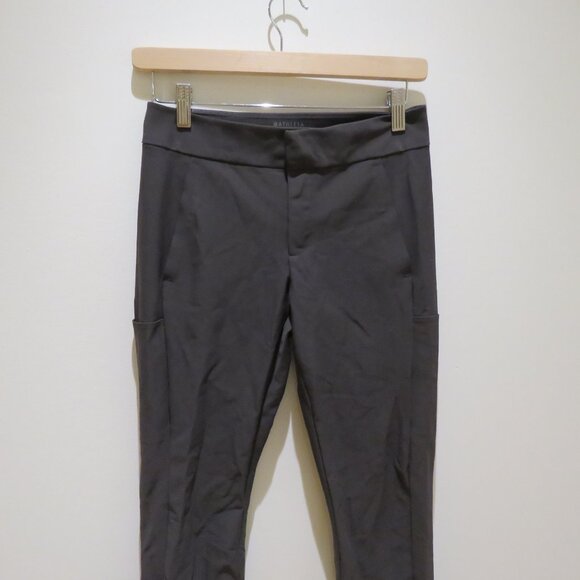 ATHLETA Stellar Trouser Pants in Shale Gray Office Travel Normcore Minimal 4P - Picture 4 of 14